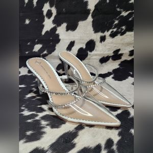Antonio Melani Elisha Rhinestone Mules